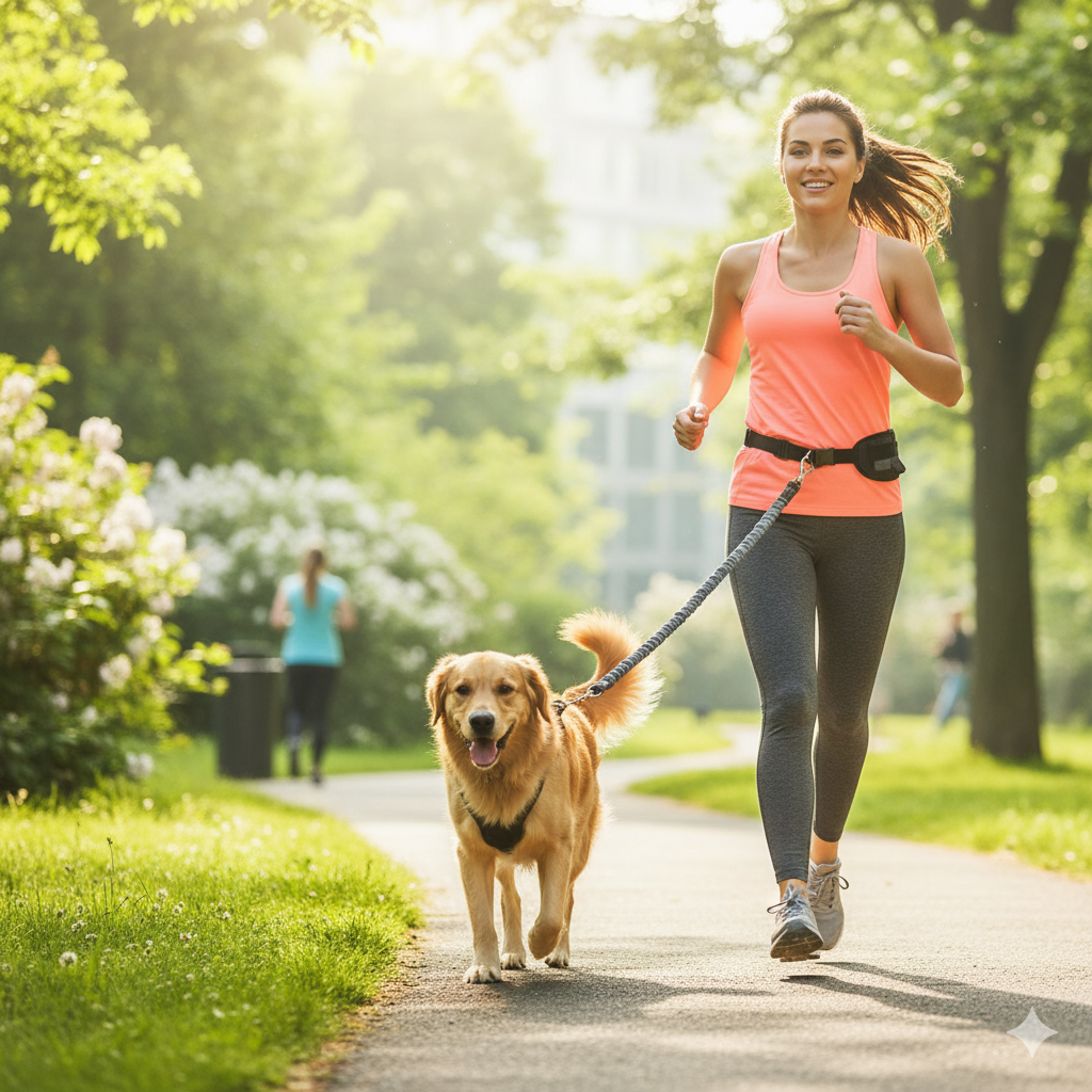 ảnh đại diện review dây dắt chó đi dạo chống giật bungee leash